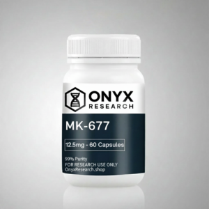 MK 677 Ibutamoren research compound container with verified purity